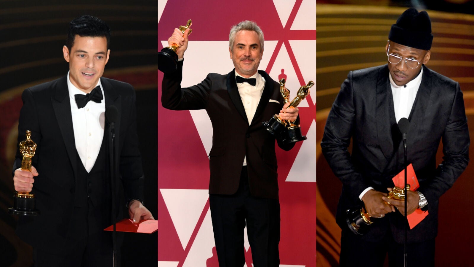 'Roma', 'Bohemian Rhapsody' y 'Green Book' triunfan en los Oscar 2019 en una noche muy repartida