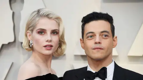 Los protagonistas de 'Bohemian Rhapsody', Rami Malek y Lucy Boynton Los protagonistas de 'Bohemian Rhapsody', Rami Malek y Lucy Boynton