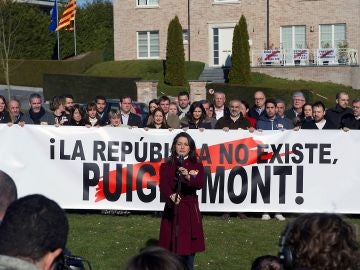 La portavoz nacional de Ciudadanos y líder de la oposición en Cataluña, Inés Arrimadas