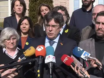 El expresidente de la Generalitat, Carles Puigdemont El expresidente de la Generalitat, Carles Puigdemont