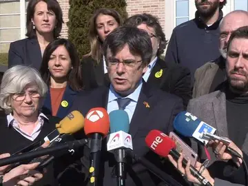 El expresidente de la Generalitat, Carles Puigdemont El expresidente de la Generalitat, Carles Puigdemont