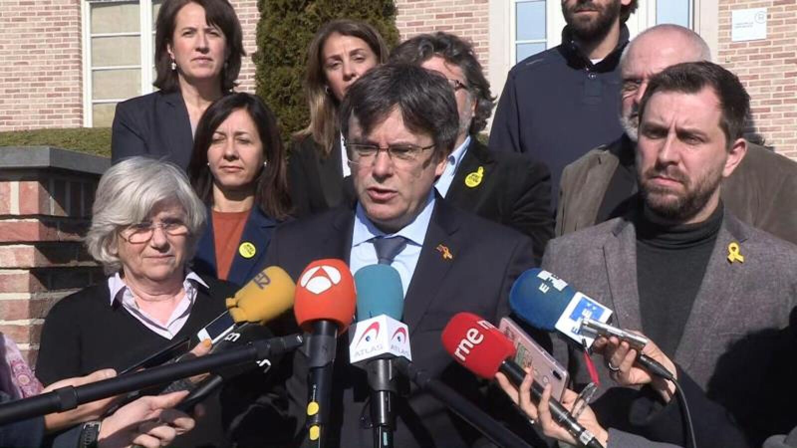 Puigdemont encabezará la lista de JxCat en las elecciones europeas del 26M