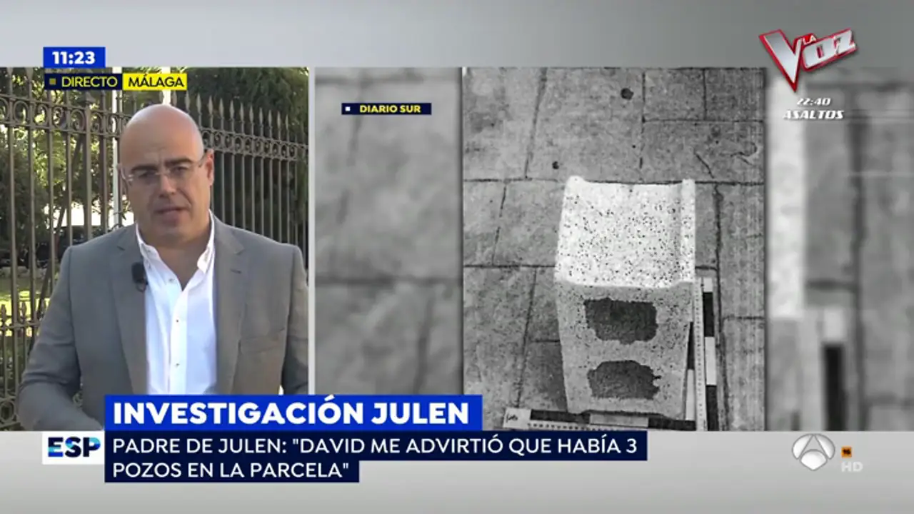 El padre de Julen, al juez sobre el pozo: "Muy tapado no debía estar porque metí el brazo hasta el hombro"