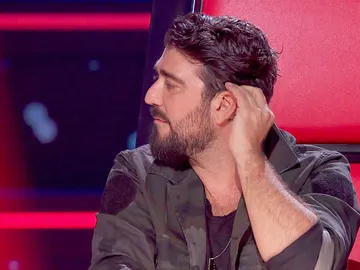 El pelo de Antonio Orozco, la pesadilla de los maquilladores de 'La Voz' El pelo de Antonio Orozco, la pesadilla de los maquilladores de 'La Voz'