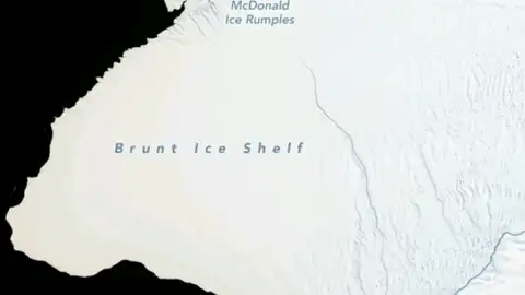La Antártida perderá un iceberg cuya superficie total es el doble que el de la ciudad de Nueva York La Antártida perderá un iceberg cuya superficie total es el doble que el de la ciudad de Nueva York