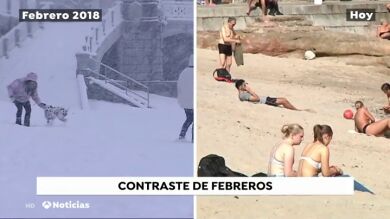Calor veraniego en Febrero: se ha batido un récord por altas temperaturas