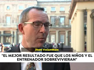 El buceador británico que participó en el rescate de los niños tailandeses recibe la Medalla George El buceador británico que participó en el rescate de los niños tailandeses recibe la Medalla George