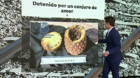 Un conjuro de amor acaba con retrasos en ocho trenes y la detención de un hombre Un conjuro de amor acaba con retrasos en ocho trenes y la detención de un hombre