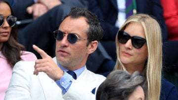Jude Law y Phillipa Coan