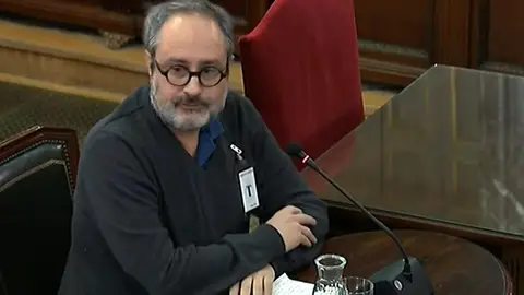 El exdiputado de la CUP Antonio Baños declarando como testigo en el juicio del 'procés'. El exdiputado de la CUP Antonio Baños declarando como testigo en el juicio del 'procés'.