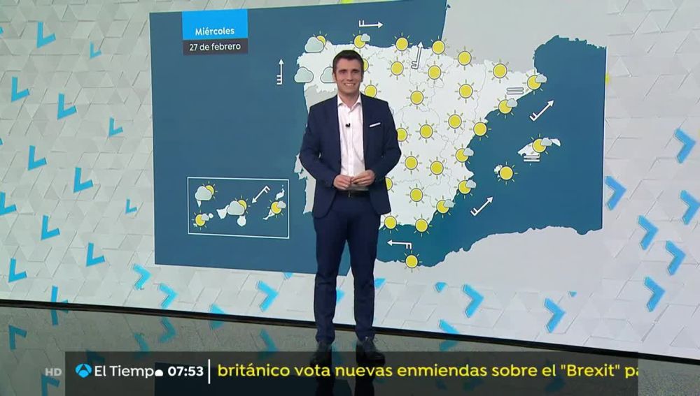 Bajan las temperaturas en Galicia y se mantienen las altas temperaturas en el resto del país