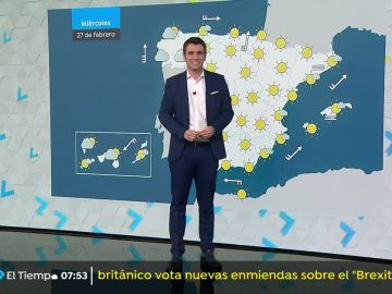 Bajan las temperaturas en Galicia y se mantienen las altas temperaturas en el resto del país
