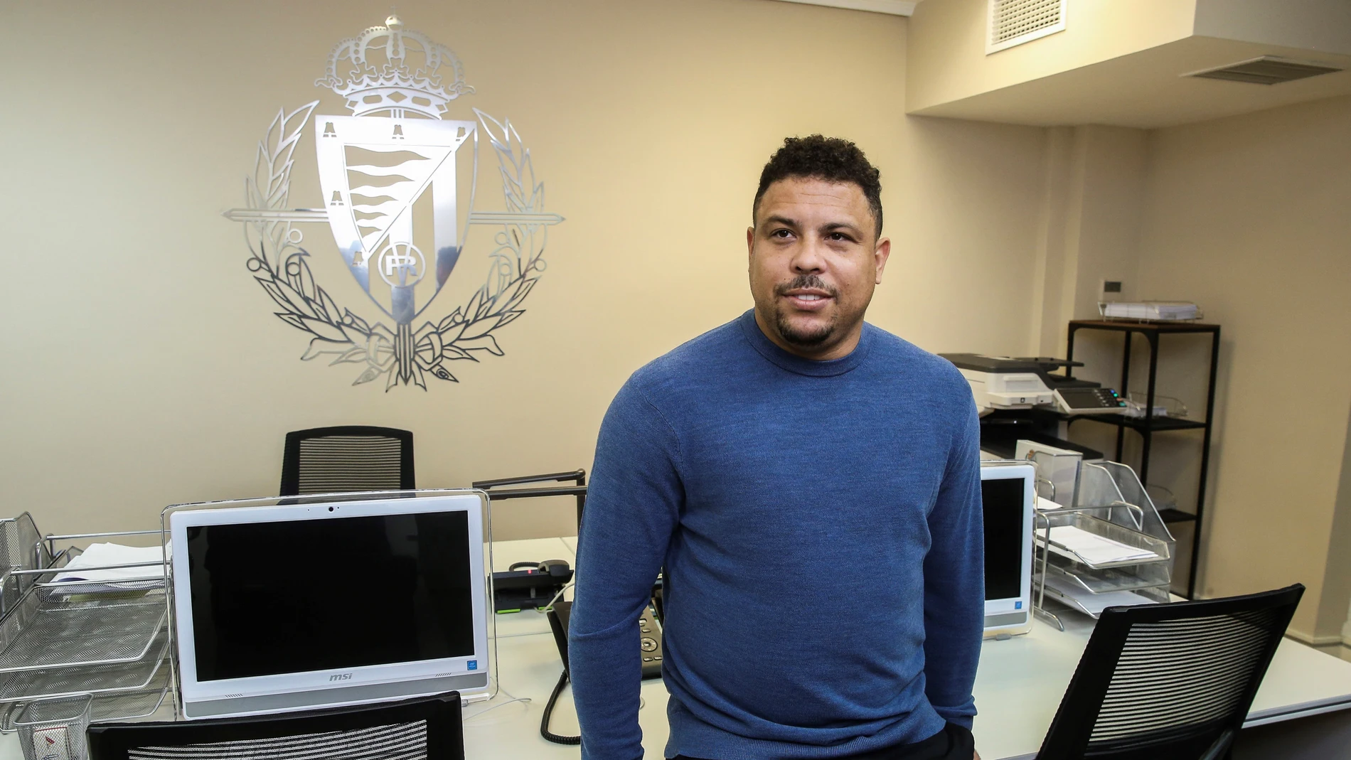 Ronaldo Nazario, presidente del Valladolid Ronaldo Nazario, presidente del Valladolid