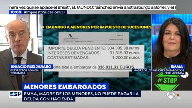 El drama de Emma: Su marido está en paro y Hacienda reclama a sus hijos menores de edad 1 millón de euros por heredar