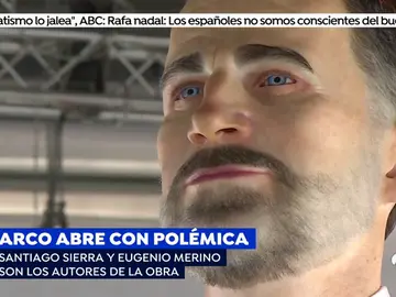 El polémico 'ninot' del Rey Felipe VI. El polémico 'ninot' del Rey Felipe VI.