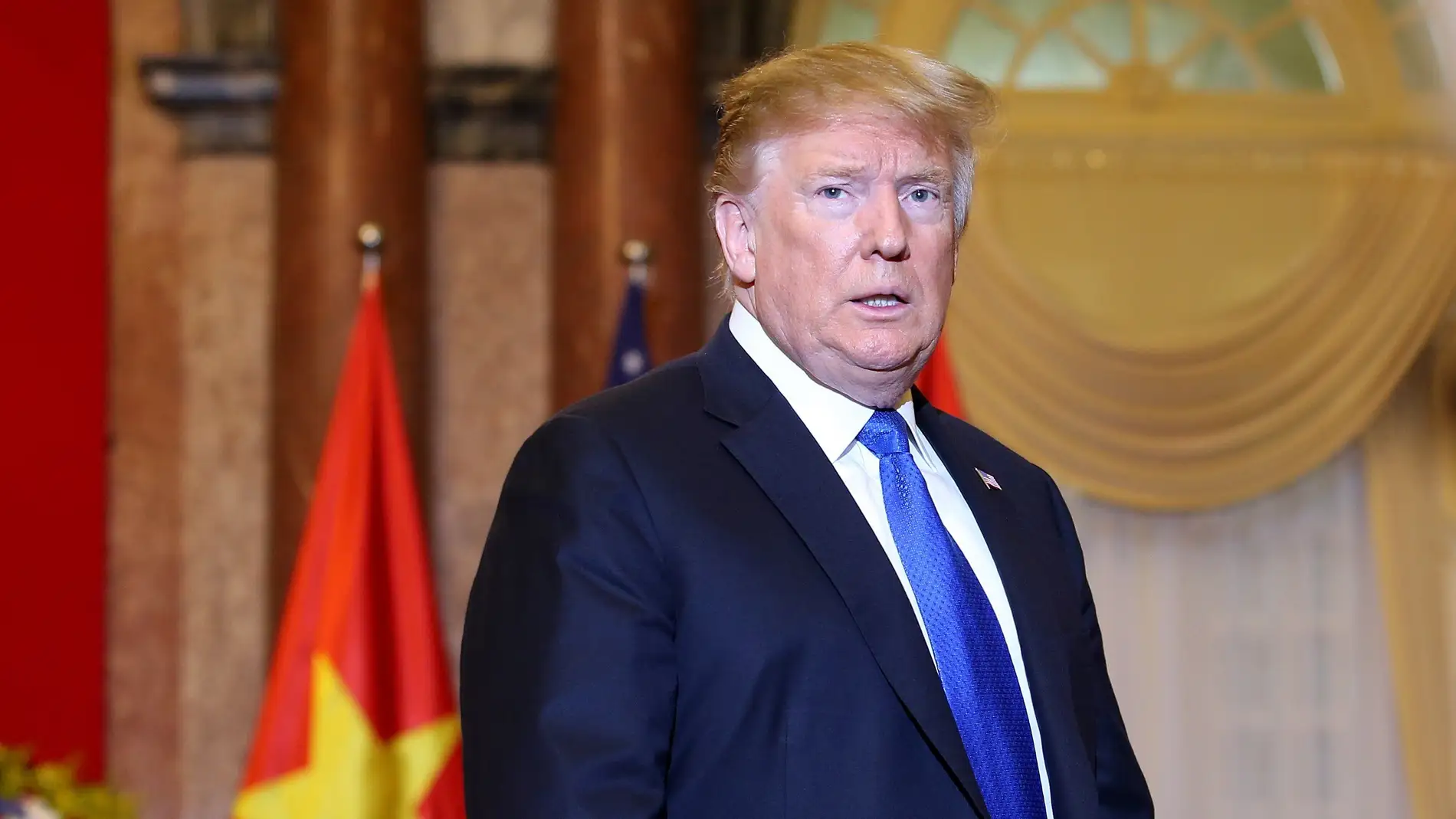 El presidente estadounidense, Donald Trump