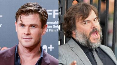 VÍDEO: Jack Black intenta imitar el duro entrenamiento de Chris Hemsworth y así acaba la cosa