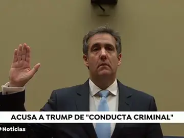 Las duras declaraciones del ex-abogado de Dondald Trump ante el Congreso: "Es un racista, tramposo y estafador" Las duras declaraciones del ex-abogado de Dondald Trump ante el Congreso: "Es un racista, tramposo y estafador"