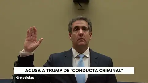 Las duras declaraciones del ex-abogado de Dondald Trump ante el Congreso: "Es un racista, tramposo y estafador" Las duras declaraciones del ex-abogado de Dondald Trump ante el Congreso: "Es un racista, tramposo y estafador"