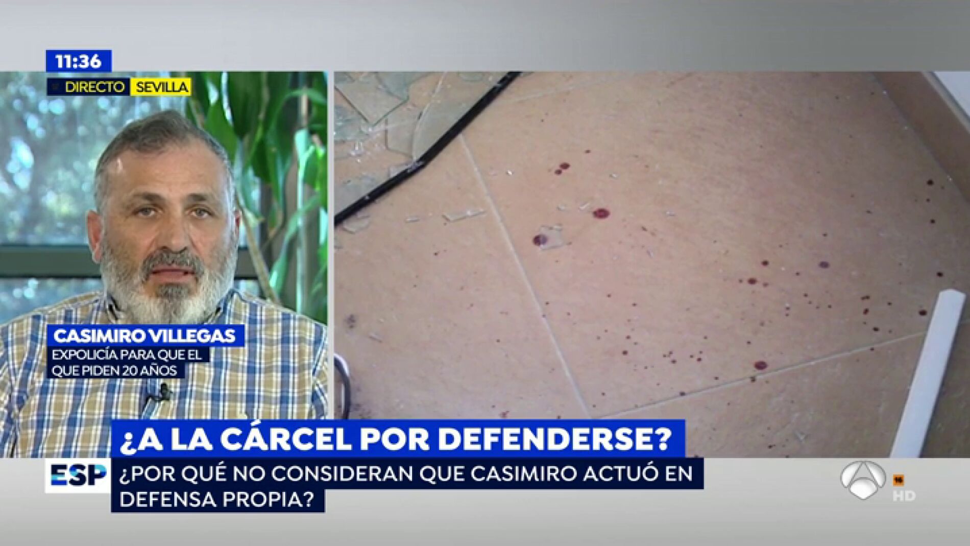 Un expolic&iacute;a se enfrenta a 20 a&ntilde;os de c&aacute;rcel por defender a su familia de los ladrones