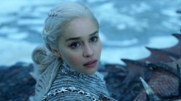 Emilia Clarke como Daenerys en 'Juego de Tronos'