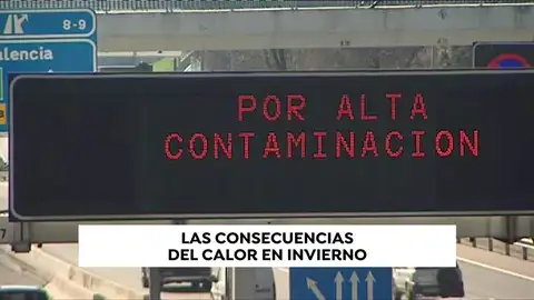 Las consecuencias del calor en invierno: alta contaminación, comercios afectados y agricultores asustados Las consecuencias del calor en invierno: alta contaminación, comercios afectados y agricultores asustados