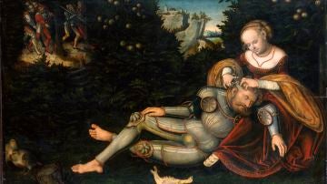Sansón y Dalila - Cranach
