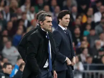 Ernesto Valverde en el Clásico Ernesto Valverde en el Clásico