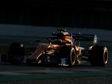 Carlos Sainz en los test de Montmeló Carlos Sainz en los test de Montmeló