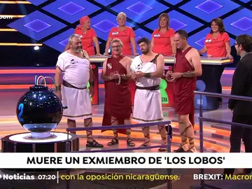 La emotiva despedida de 'Los Lobos' al concursante fallecido José Pinto en 'Boom' La emotiva despedida de 'Los Lobos' al concursante fallecido José Pinto en 'Boom'