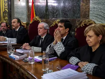 Tribunal en el juicio al 'procés' Tribunal en el juicio al 'procés'
