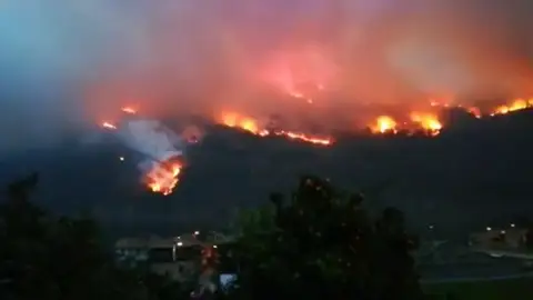 La lluvia pone fin a la oleada de incendios en Asturias y Cantabria La lluvia pone fin a la oleada de incendios en Asturias y Cantabria