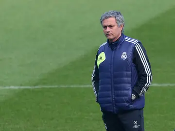 José Mourinho, durante su etapa como entrenador del Real Madrid José Mourinho, durante su etapa como entrenador del Real Madrid