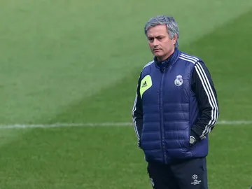 José Mourinho, durante su etapa como entrenador del Real Madrid José Mourinho, durante su etapa como entrenador del Real Madrid