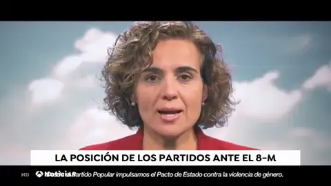 POSICION PARTIDOS ANTE EL 8M POSICION PARTIDOS ANTE EL 8M