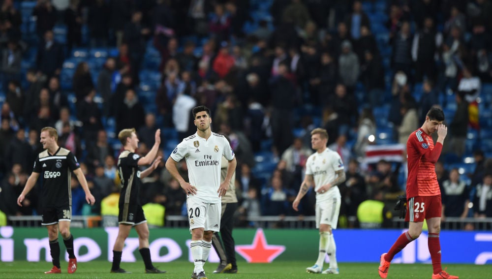 Marco Asensio, durante el partido contra el Ajax
