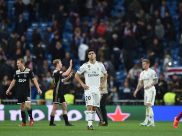 Marco Asensio, durante el partido contra el Ajax