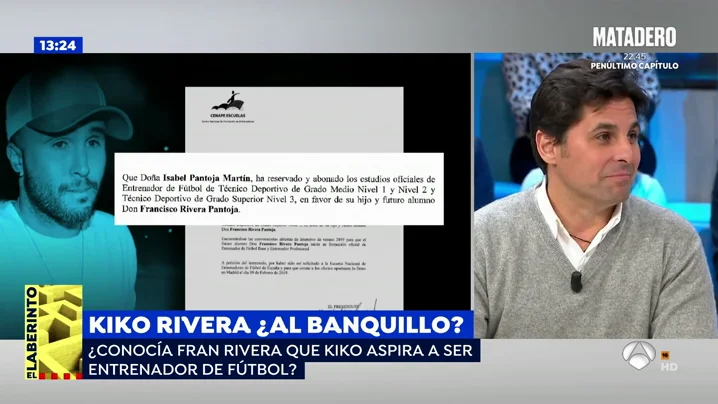Fran Rivera, en Espejo Público FRAN
