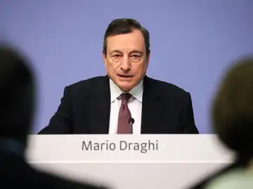 El ex presidente del BCE, Mario Draghi El ex presidente del BCE, Mario Draghi