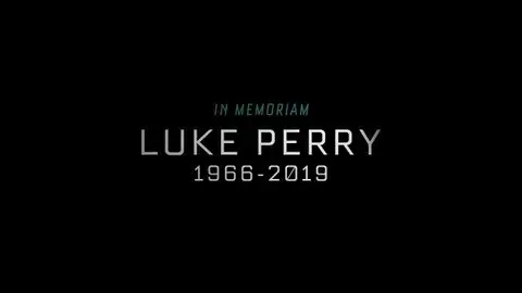 Imagen en memoria de Luke Perry en 'Riverdale' Imagen en memoria de Luke Perry en 'Riverdale'