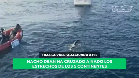 Nacho Dean cruza a nado los estrechos que unen los cinco continentes: "Tenía una deuda pendiente con los océanos" Nacho Dean cruza a nado los estrechos que unen los cinco continentes: "Tenía una deuda pendiente con los océanos"