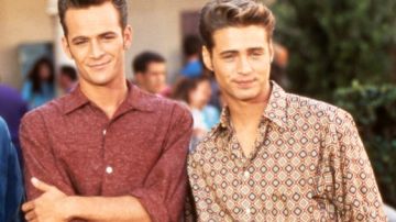 Luke Perry y Jason Priestley en 'Sensación de Vivir'