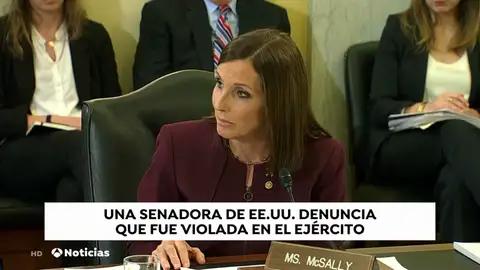 Una senadora americana denuncia que fue violada cuando servía en la Fuerza Aérea Una senadora americana denuncia que fue violada cuando servía en la Fuerza Aérea