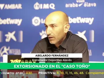 Abelardo: "Reconozco que he sido víctima de una presunta extorsión" Abelardo: "Reconozco que he sido víctima de una presunta extorsión"