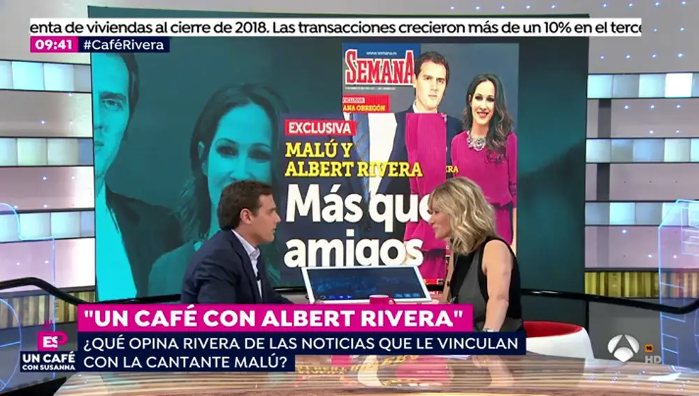 Albert Rivera, sobre su presunta relación con Malú