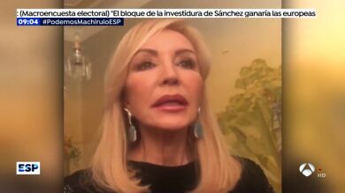 Carmen Lomana explica su presencia en el polémico cartel sobre la vuelta de Pablo Iglesias: 