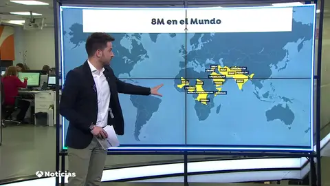 8M sin fronteras: Mujeres de todo el mundo reclaman una sociedad igualitaria 8M sin fronteras: Mujeres de todo el mundo reclaman una sociedad igualitaria