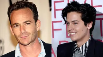 Luke Perry y Cole Sprouse