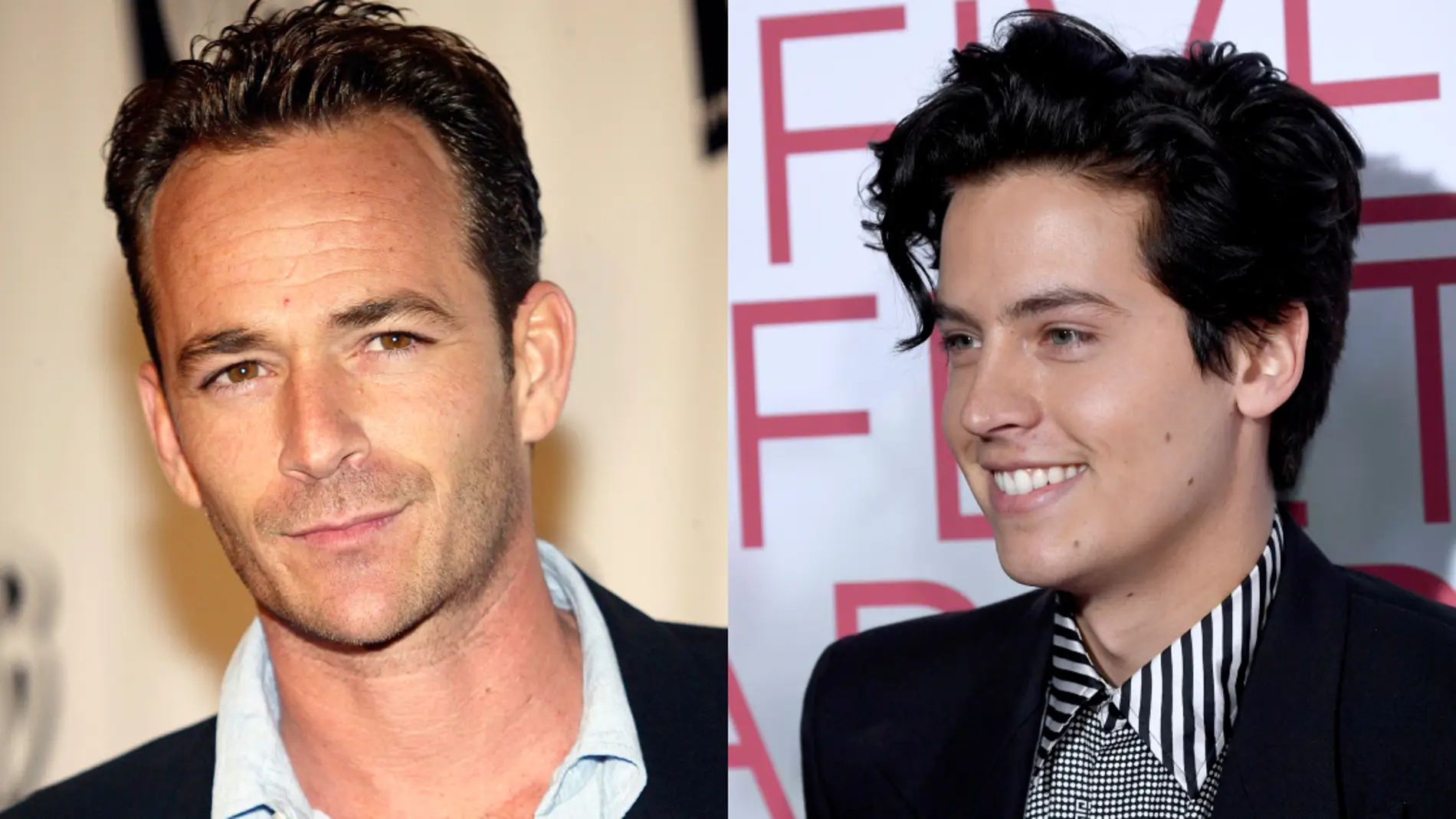 Luke Perry y Cole Sprouse