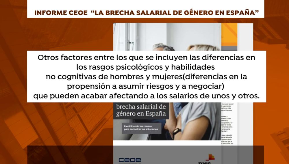La brecha salarial entre hombres y mujeres se reduce en España, según la CEOE